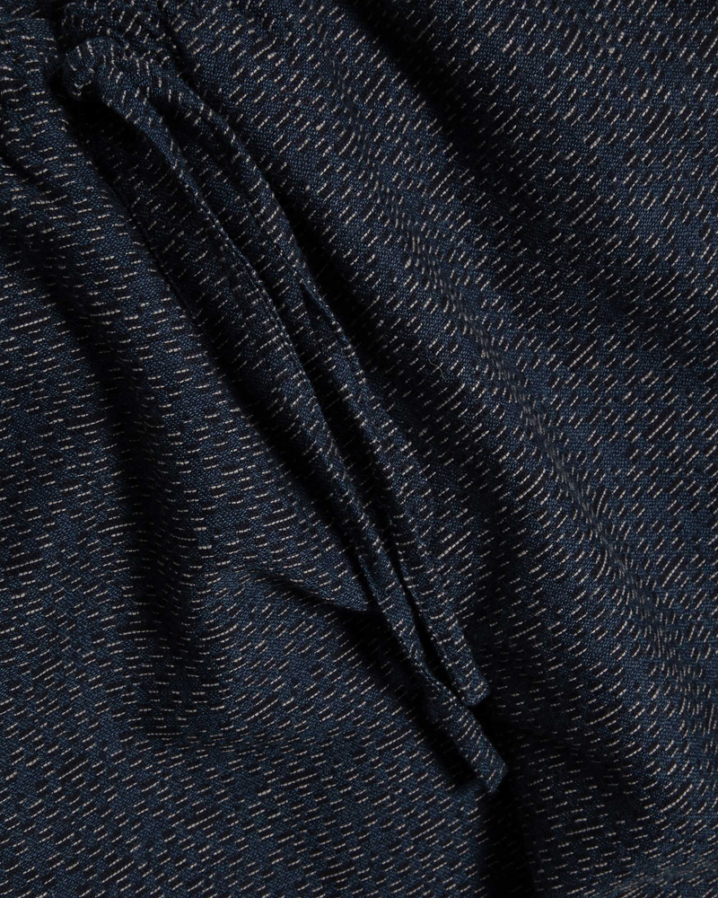 Navy Rice Stitch Alva Skate Trouser