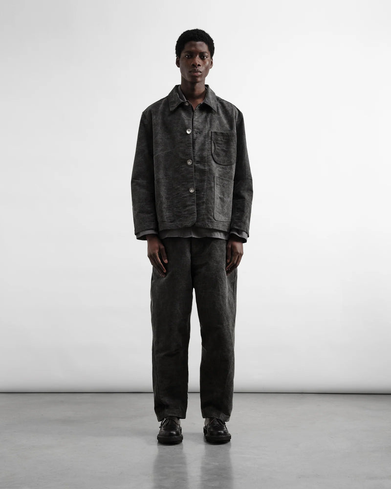 Charcoal Twisted Seam Denim