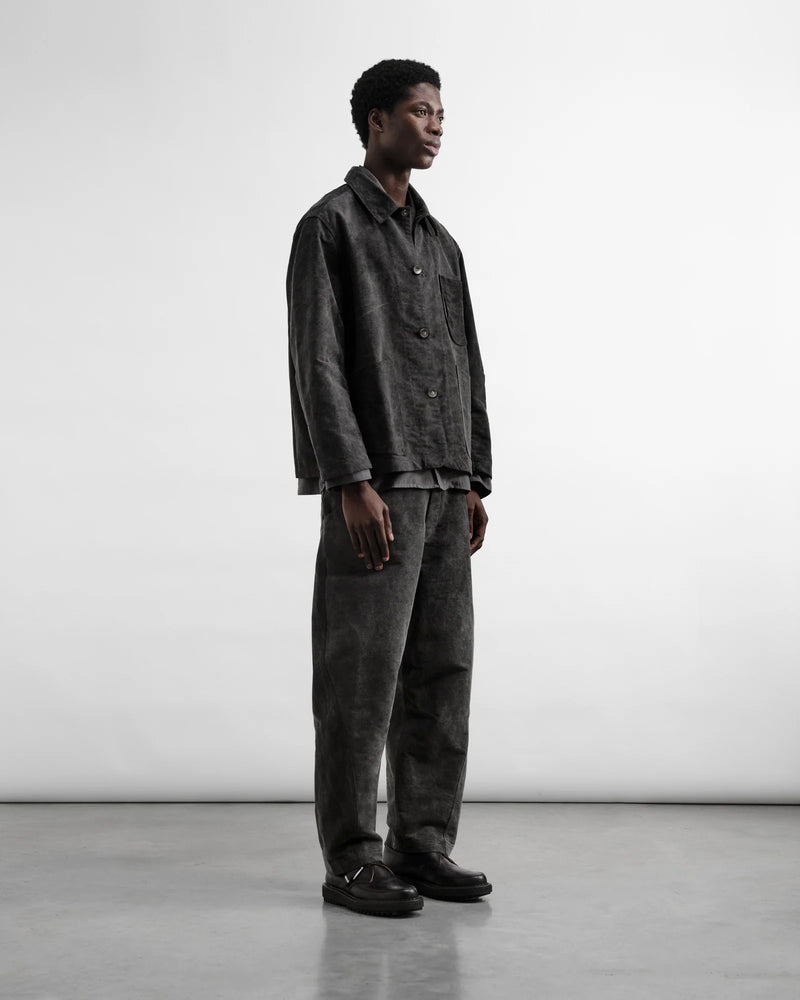 Charcoal Twisted Seam Denim