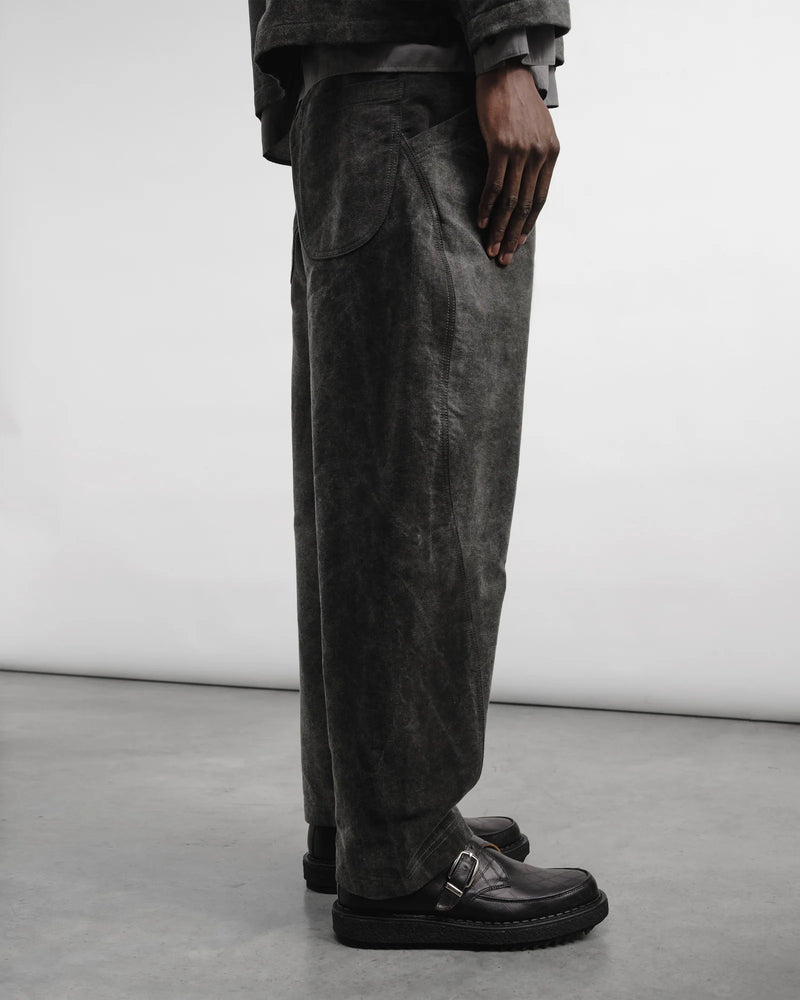 Charcoal Twisted Seam Denim