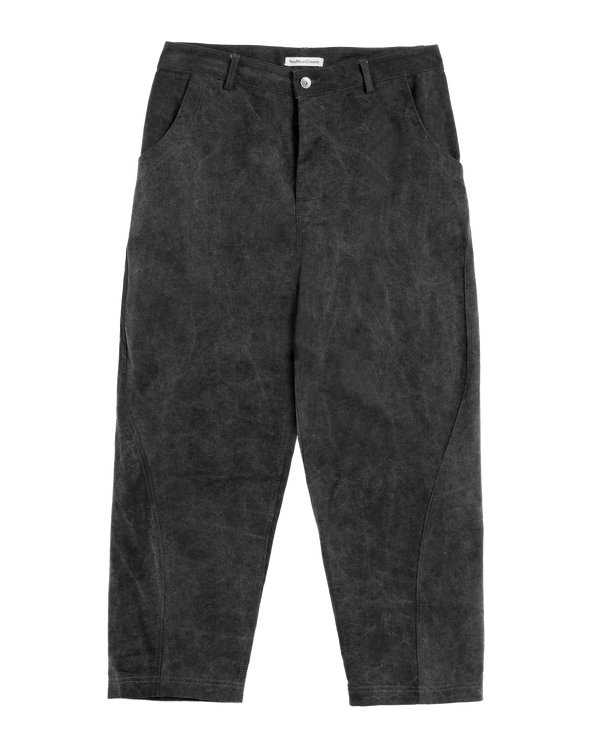 Charcoal Twisted Seam Denim