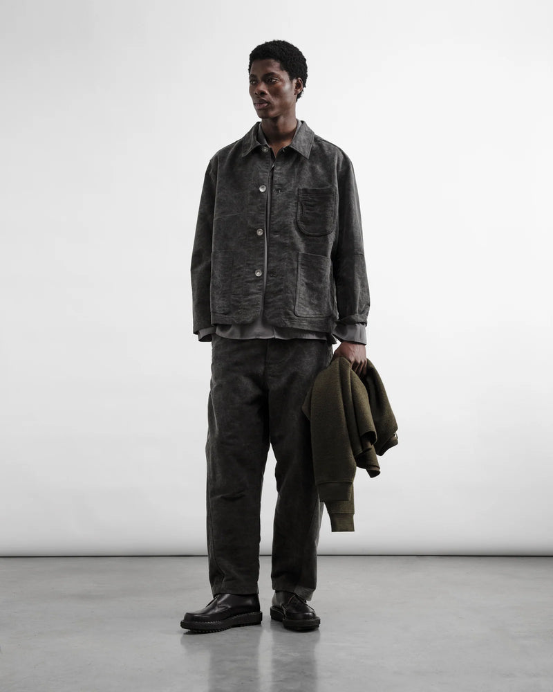 Charcoal Construction Jacket