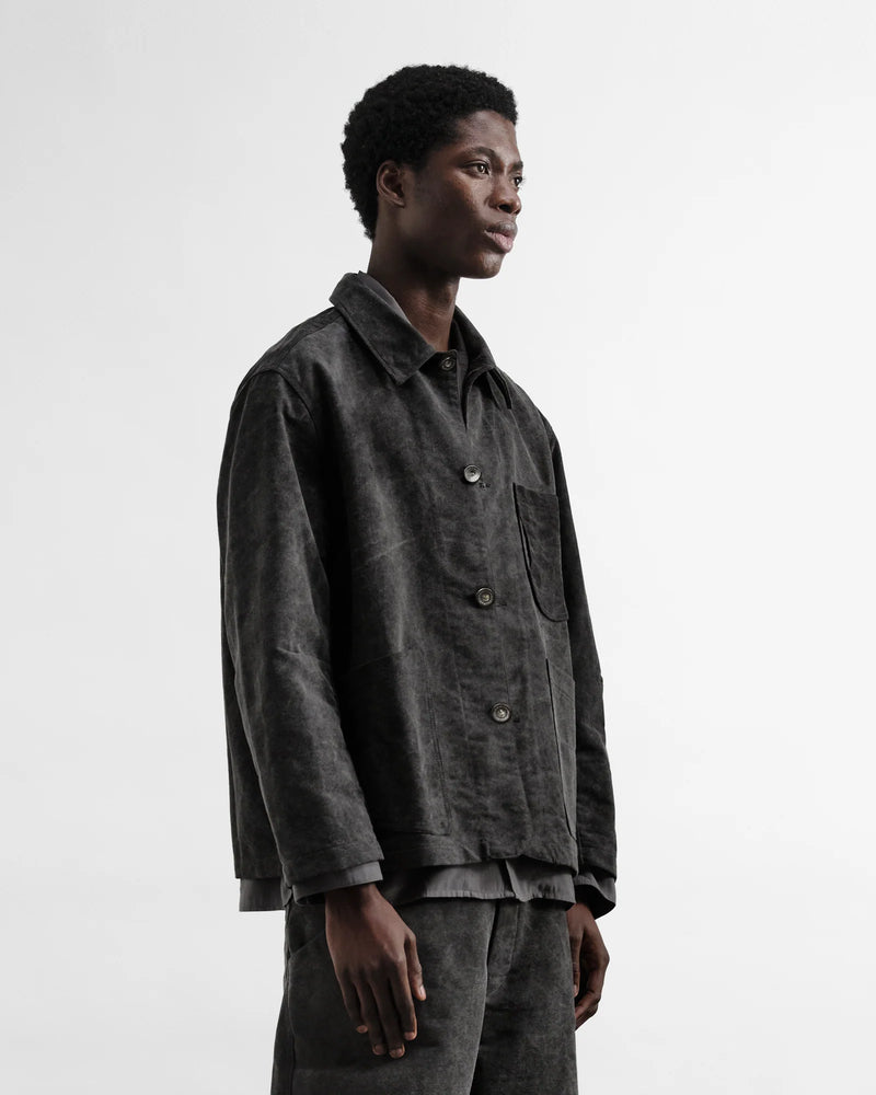 Charcoal Construction Jacket