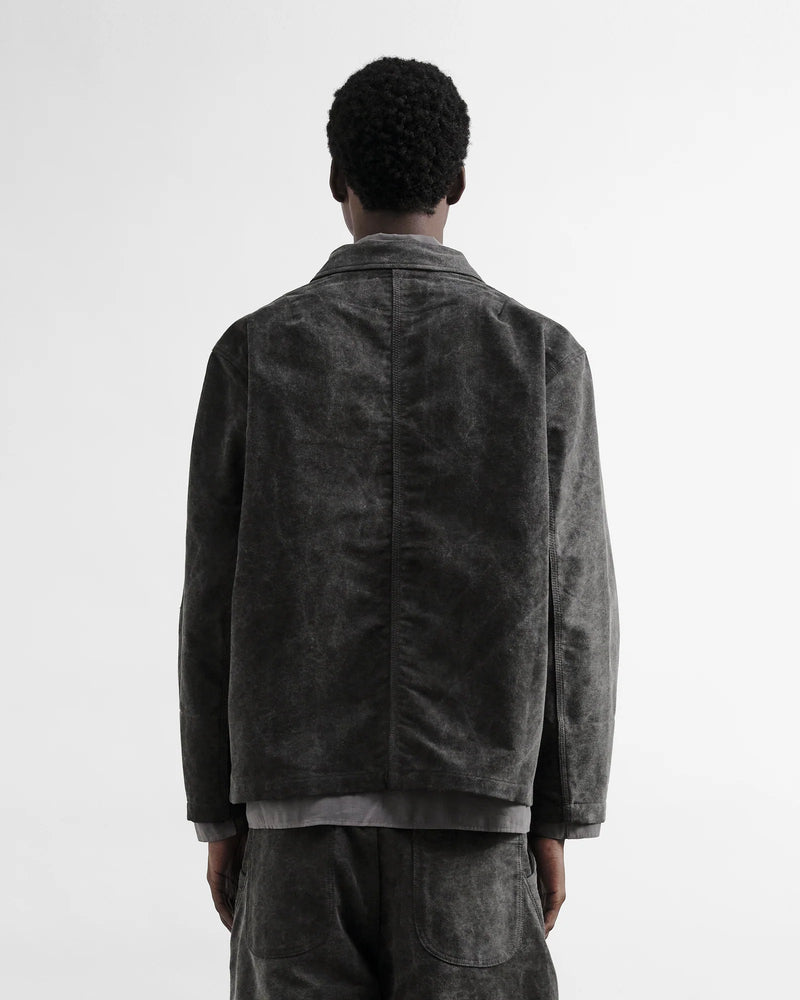 Charcoal Construction Jacket