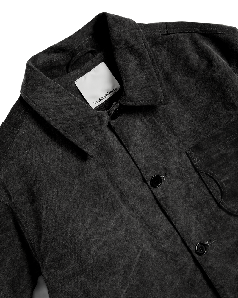 Charcoal Construction Jacket