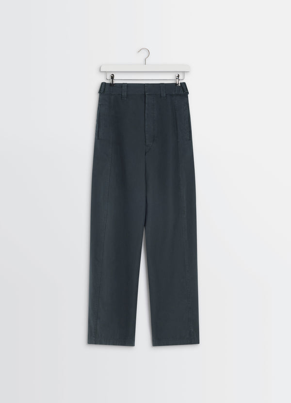 Coal Cotton Maxi Utility Pants