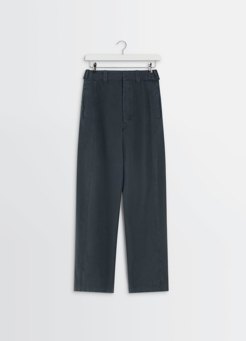 Coal Cotton Maxi Utility Pants