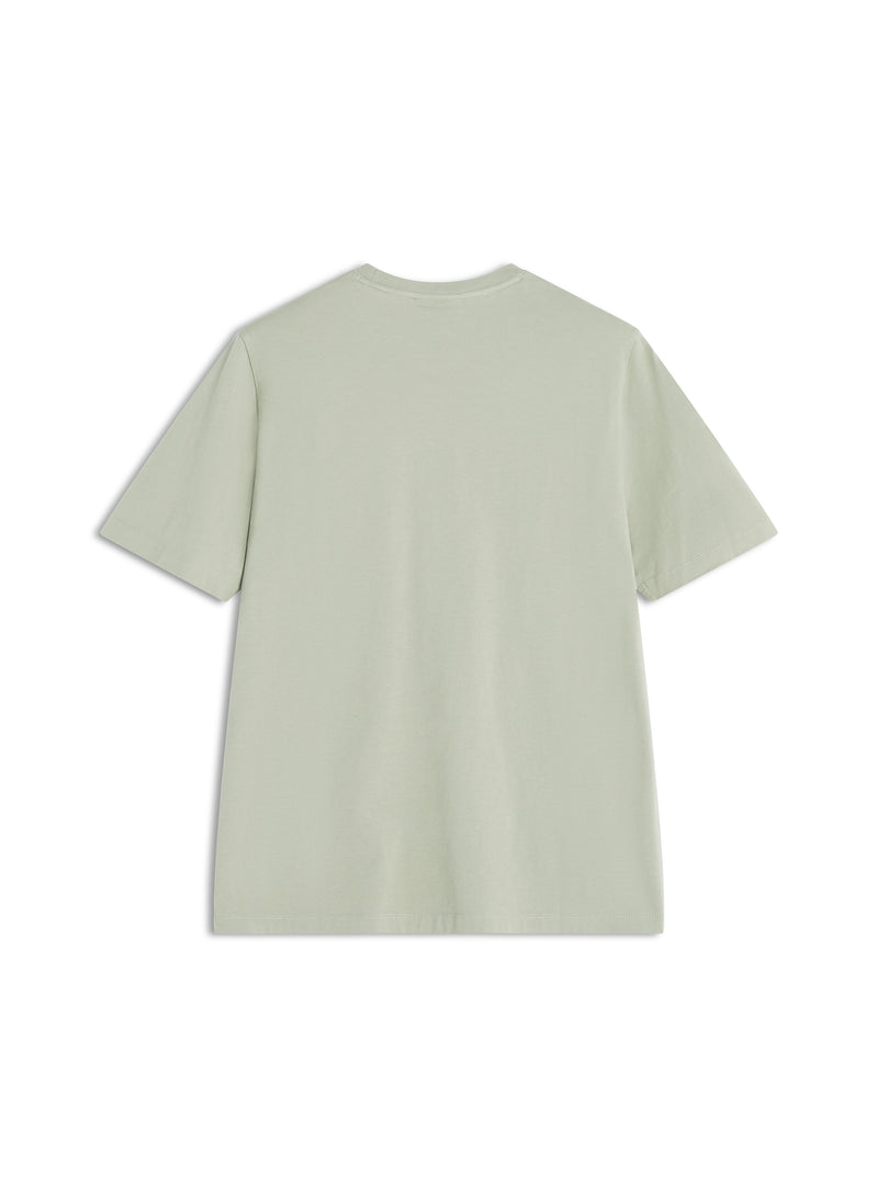 M Laurel Green Fox Head Regular Tshirt