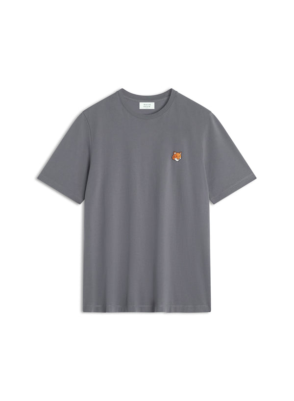 M Charcoal Fox Head Regular Tshirt