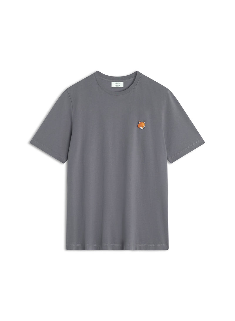 M Charcoal Fox Head Regular Tshirt