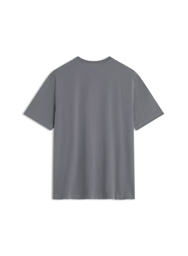 M Charcoal Fox Head Regular Tshirt