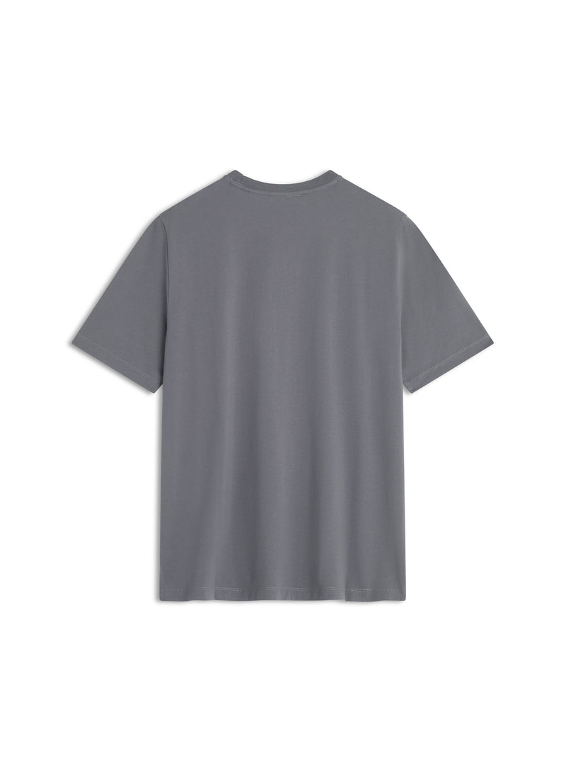 M Charcoal Fox Head Regular Tshirt