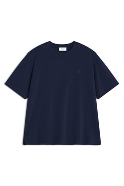 M Navy Fox Head Oversize Tshirt