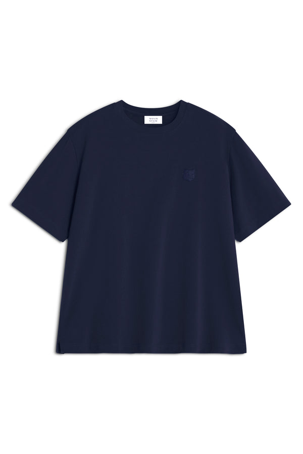 M Navy Fox Head Oversize Tshirt