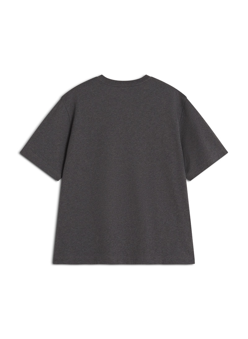 M Dark Grey Fox Head Oversize Tshirt