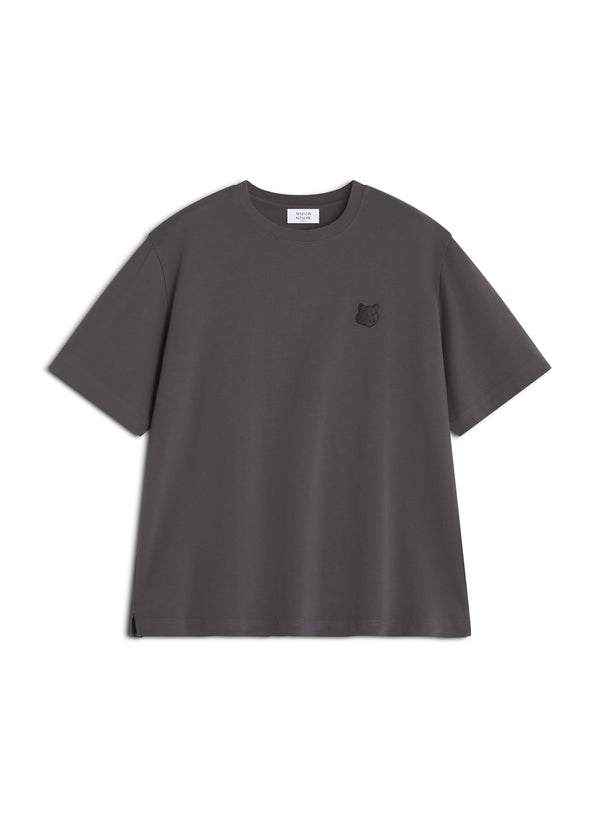 M Charcoal Fox Head Oversize Tshirt