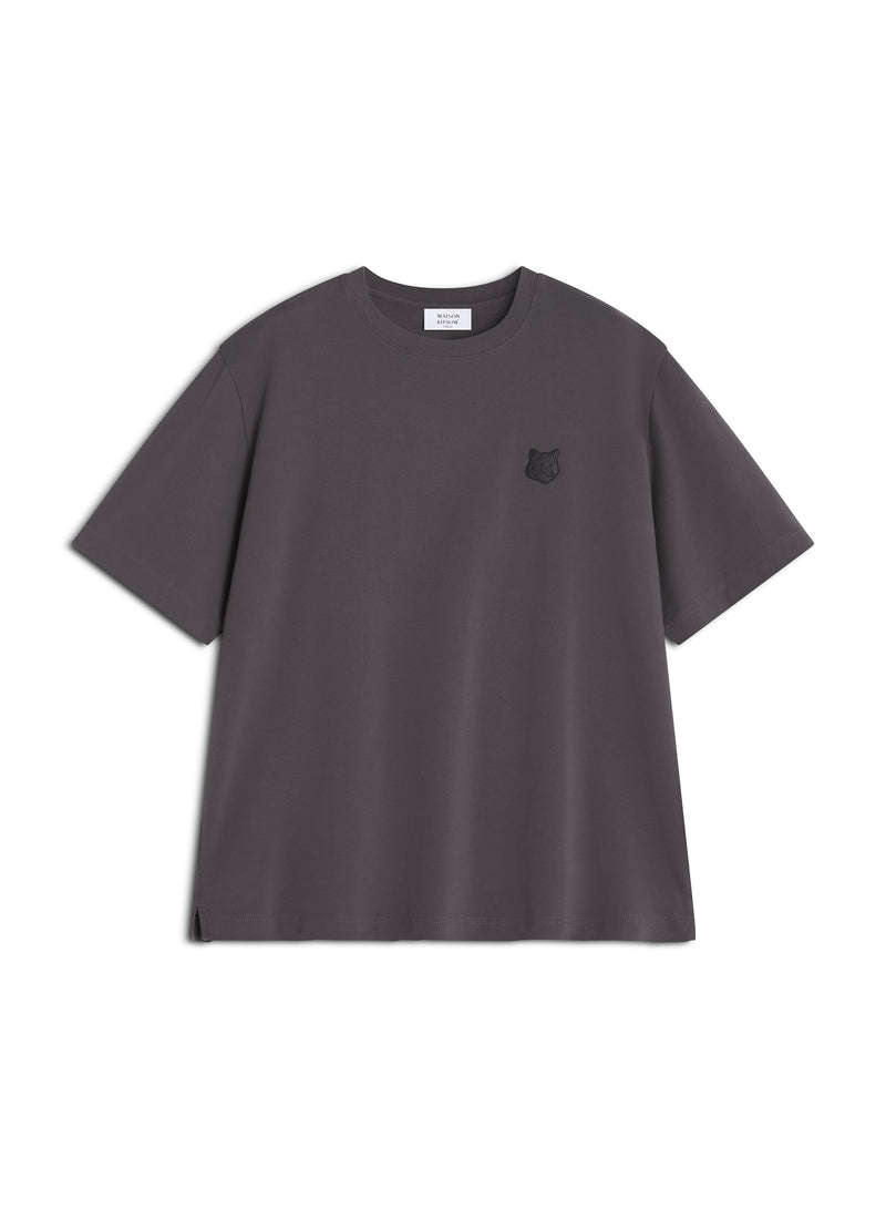 M Charcoal Fox Head Oversize Tshirt