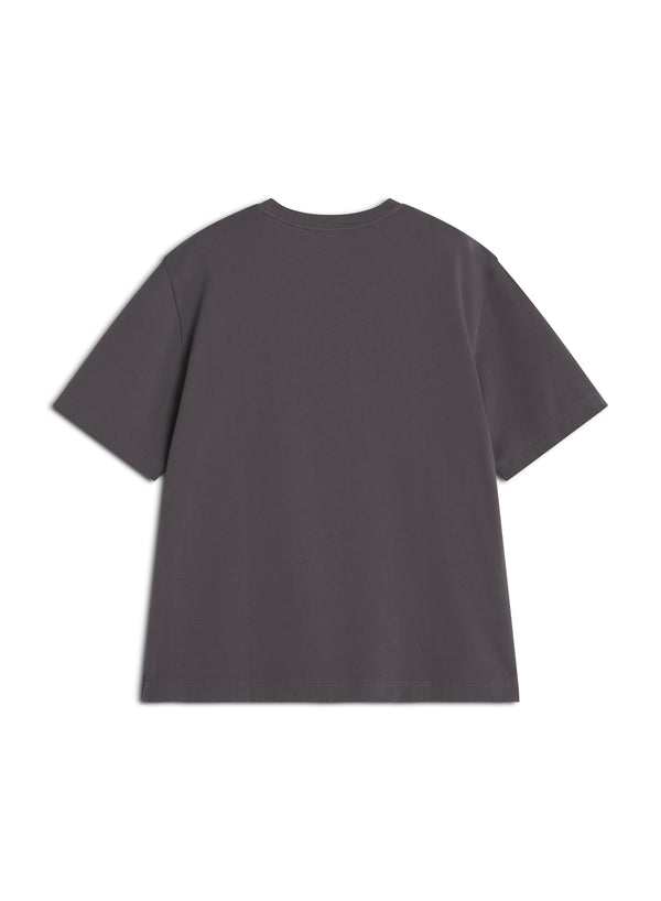 M Charcoal Fox Head Oversize Tshirt