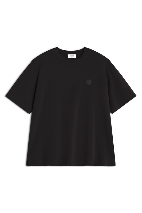 M Black Fox Head Oversize Tshirt