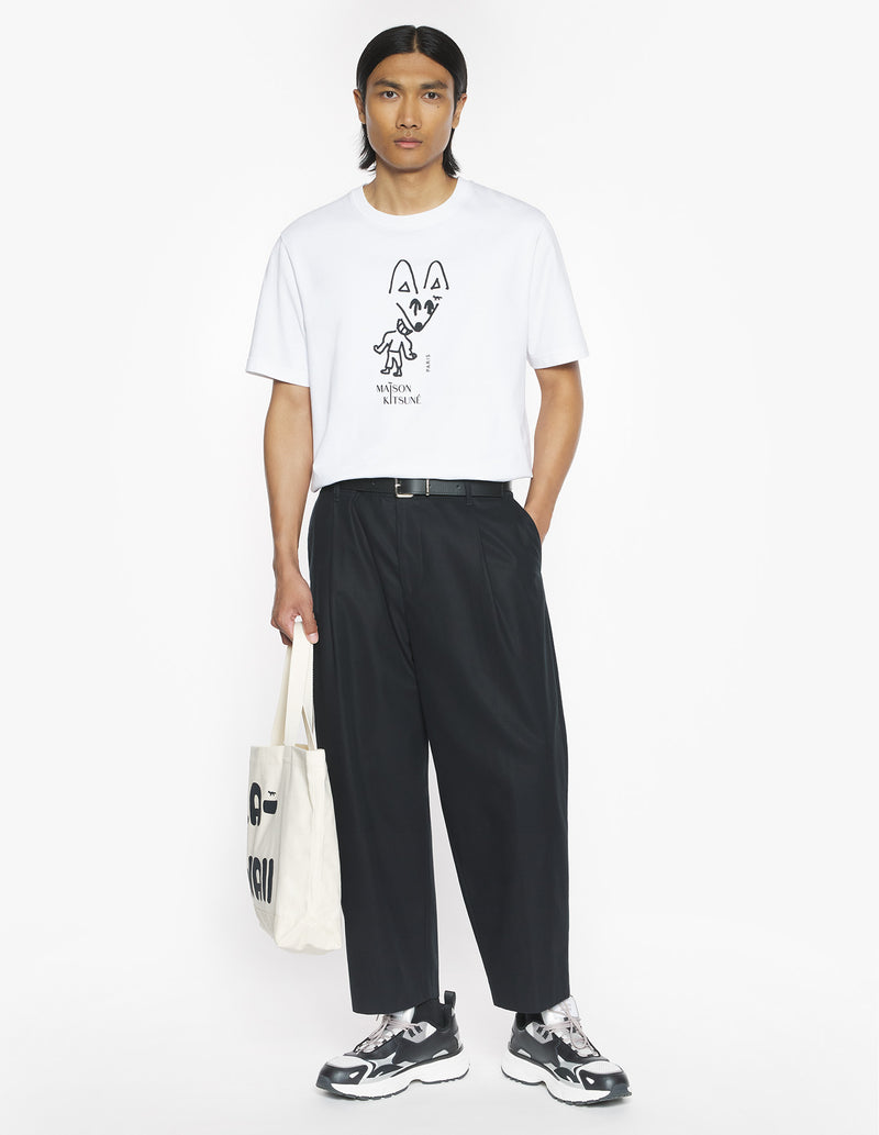 M White Party Fox Comfort Tshirt