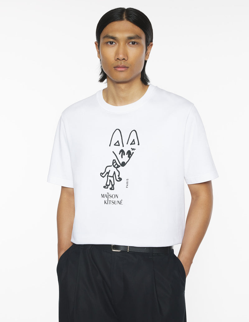 M White Party Fox Comfort Tshirt