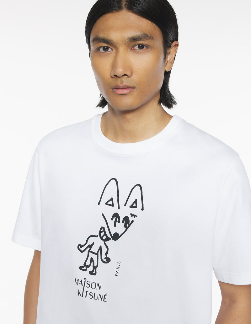 M White Party Fox Comfort Tshirt