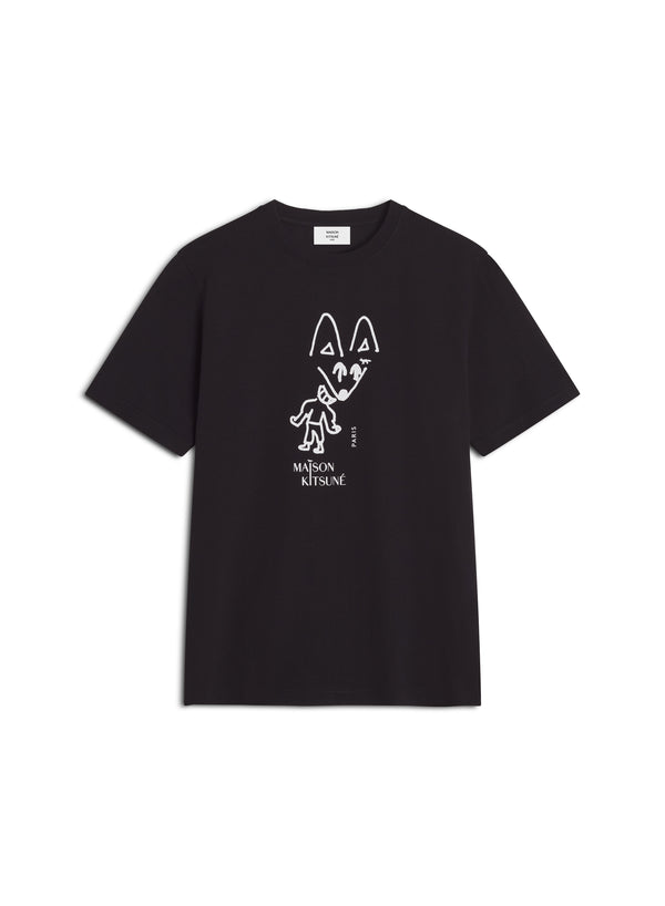 M Black Party Fox Comfort Tshirt