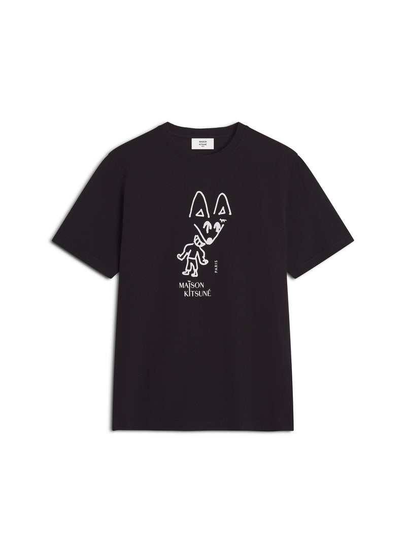 M Black Party Fox Comfort Tshirt