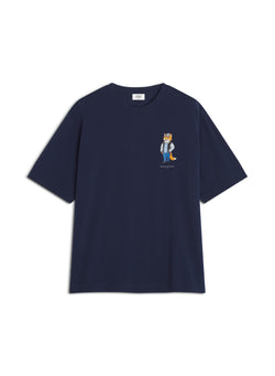 M French Navy Dressed Fox Oversize Tshirt