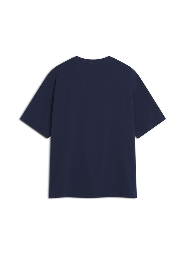 M French Navy Dressed Fox Oversize Tshirt