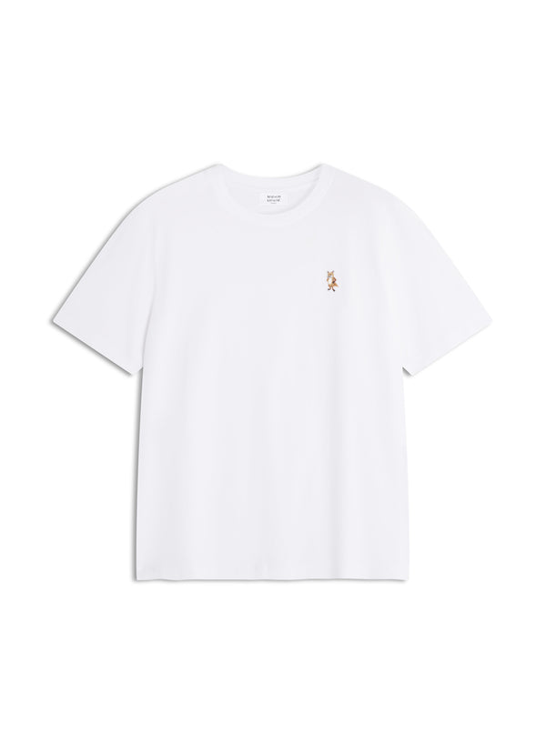 M White Standing Fox Comfort Tshirt