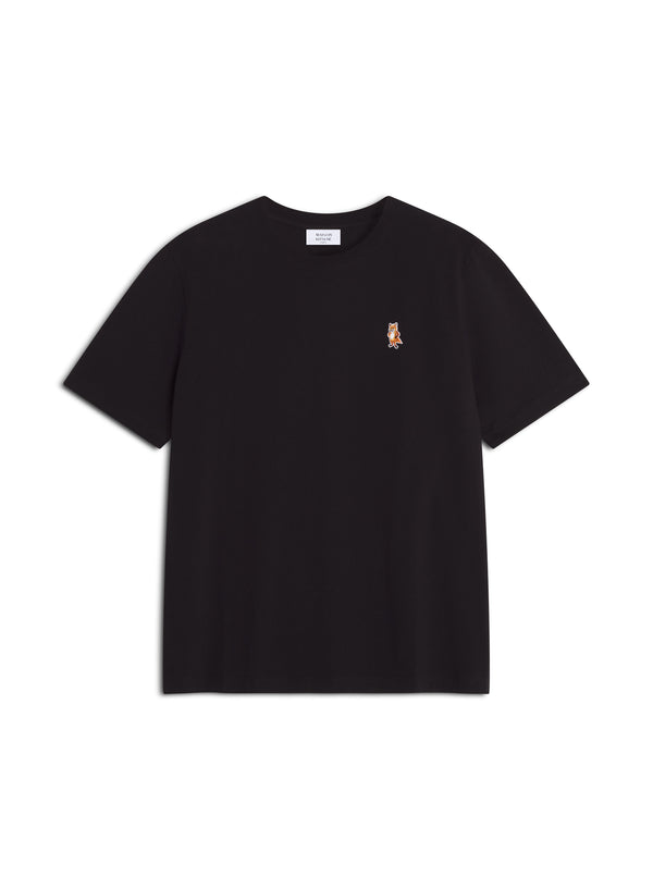 M Black Standing Fox Comfort Tshirt