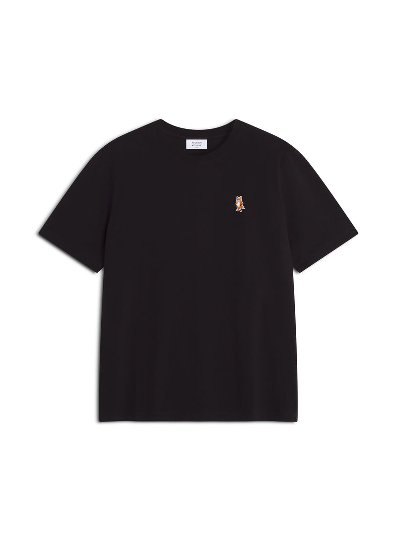 M Black Standing Fox Comfort Tshirt