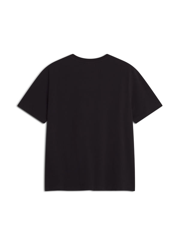 M Black Standing Fox Comfort Tshirt