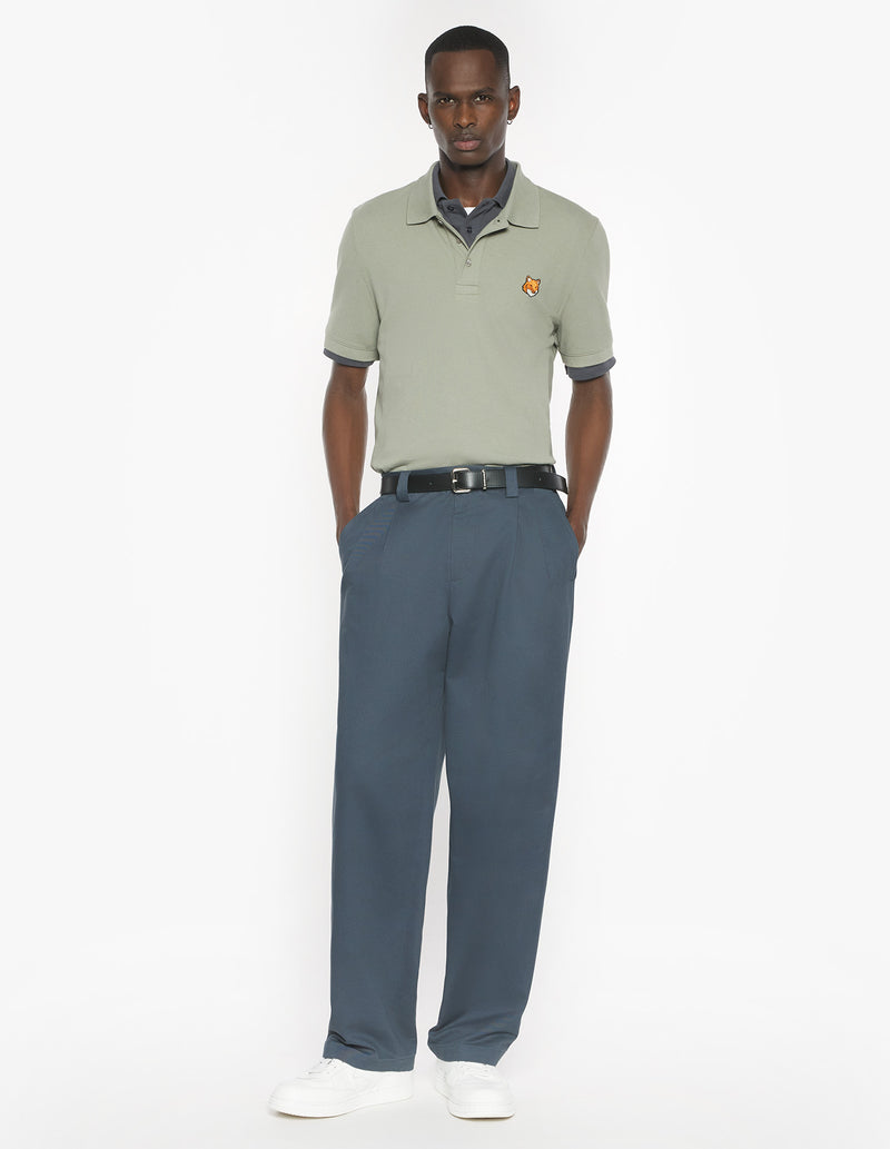M Laurel Green Fox Head Regular Polo
