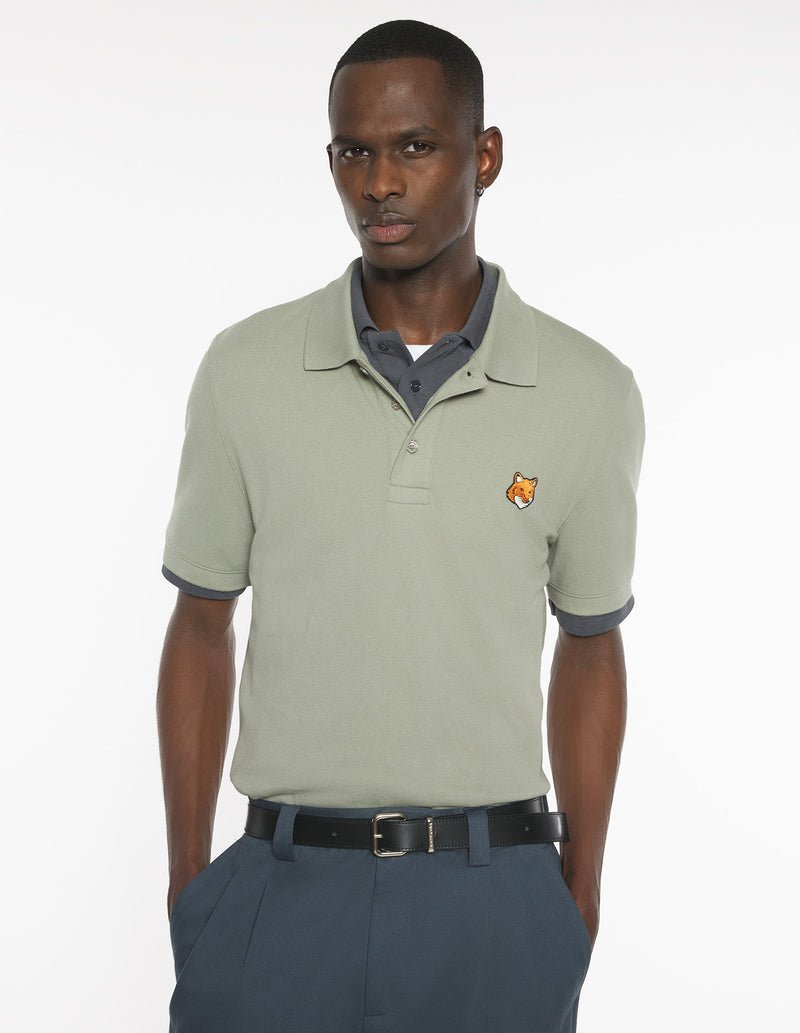 M Laurel Green Fox Head Regular Polo