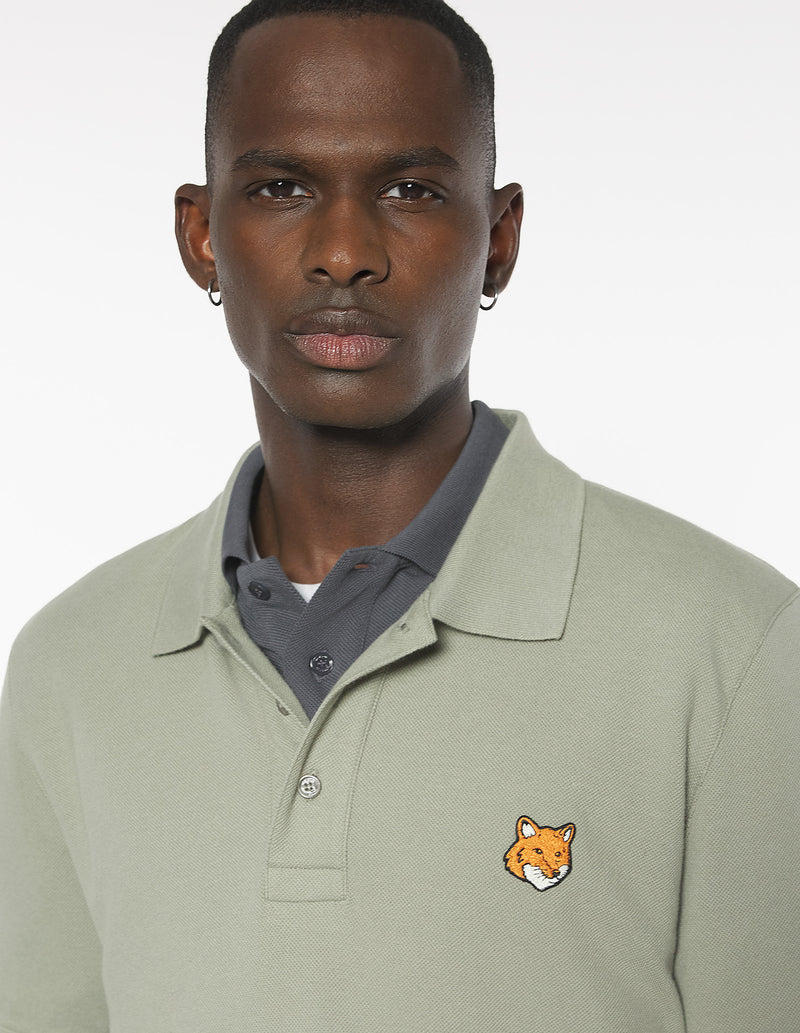 M Laurel Green Fox Head Regular Polo