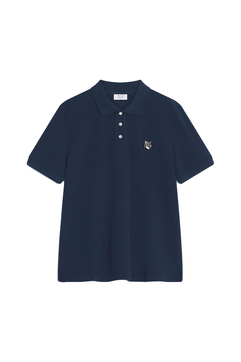M Navy Fox Head Comfort Polo