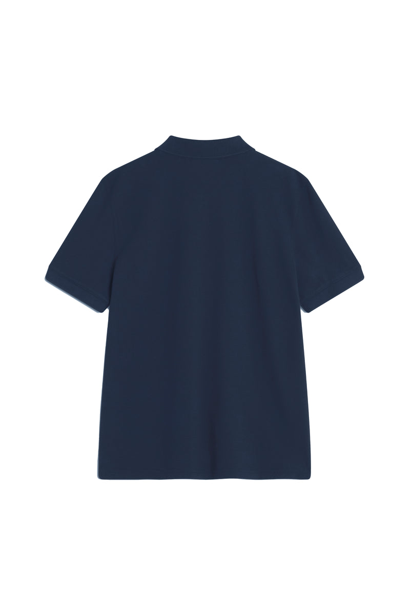M Navy Fox Head Comfort Polo