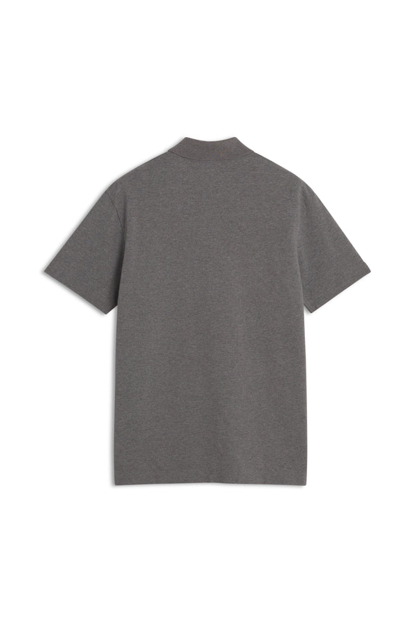 M Medium Grey Fox Head Comfort Polo