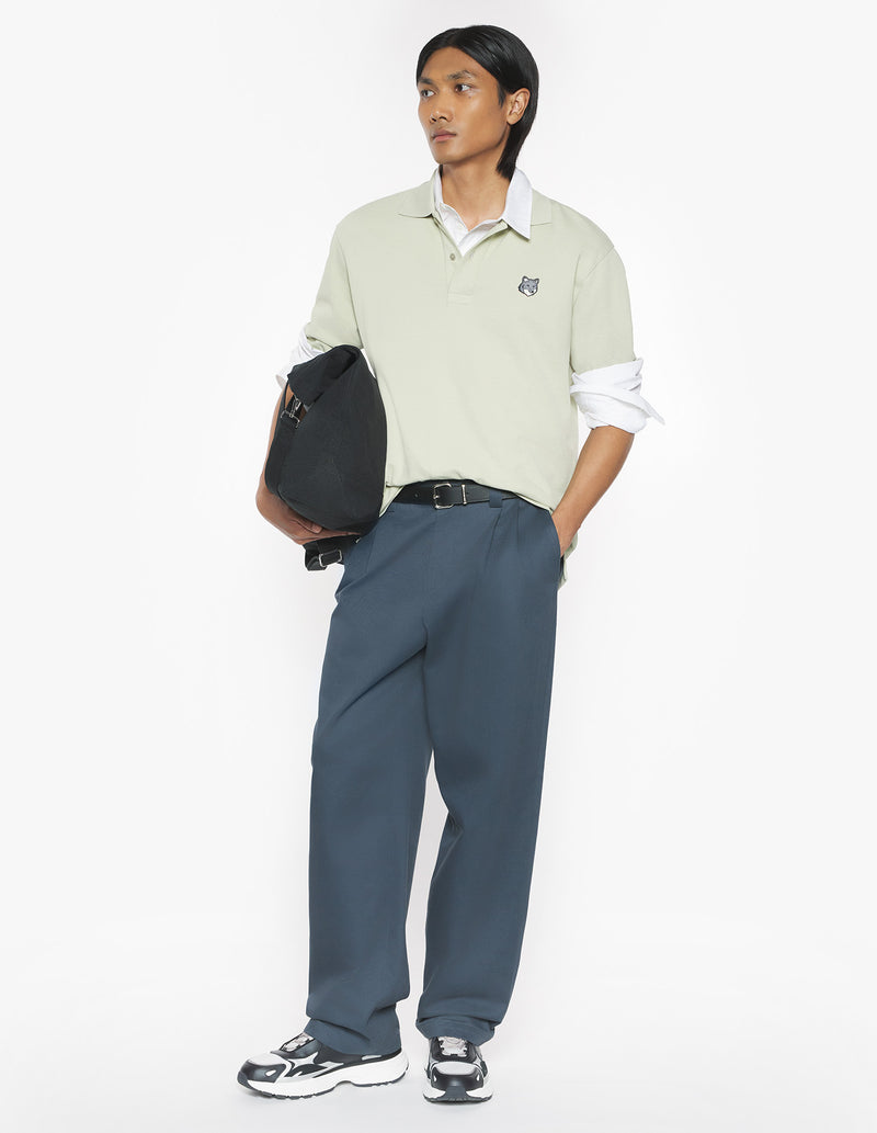 M Stone Beige Fox Head Comfort Polo