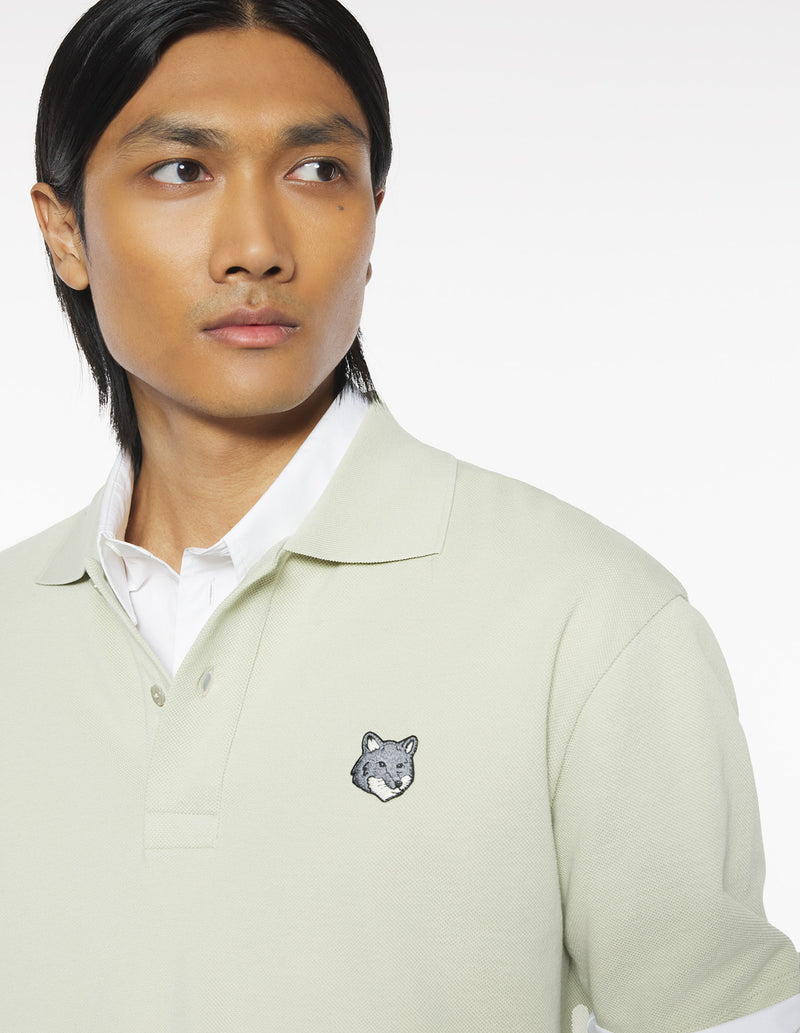 M Stone Beige Fox Head Comfort Polo