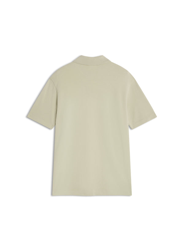M Stone Beige Fox Head Comfort Polo