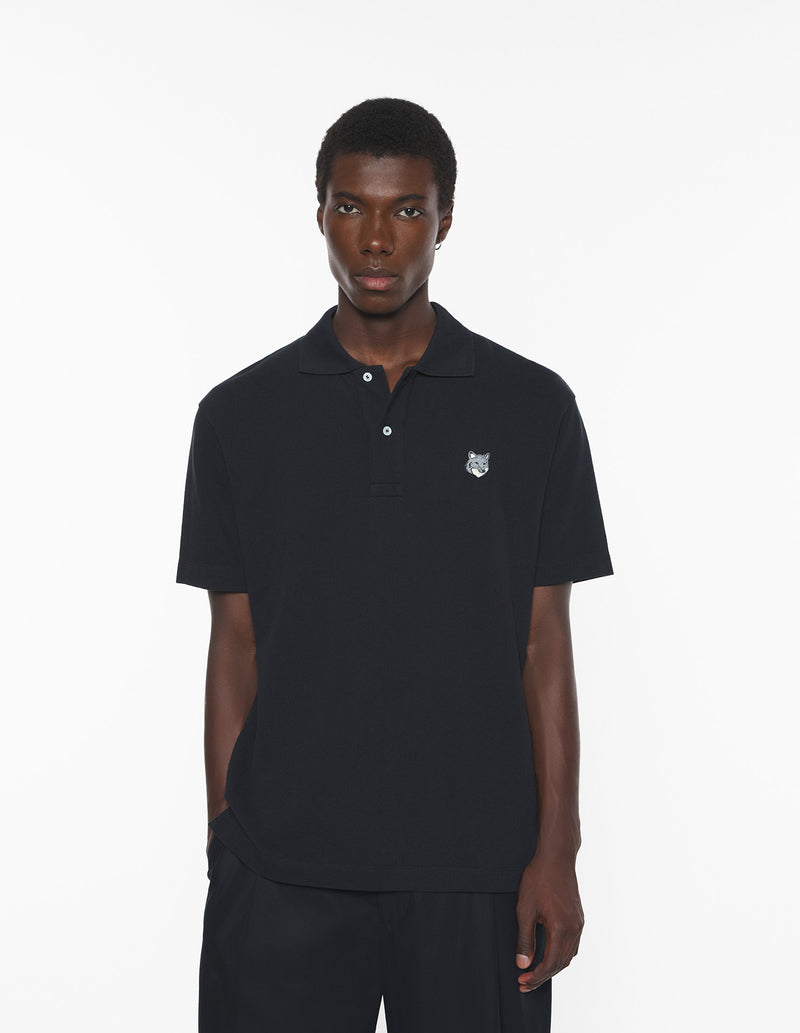 M Black Fox Head Comfort Polo