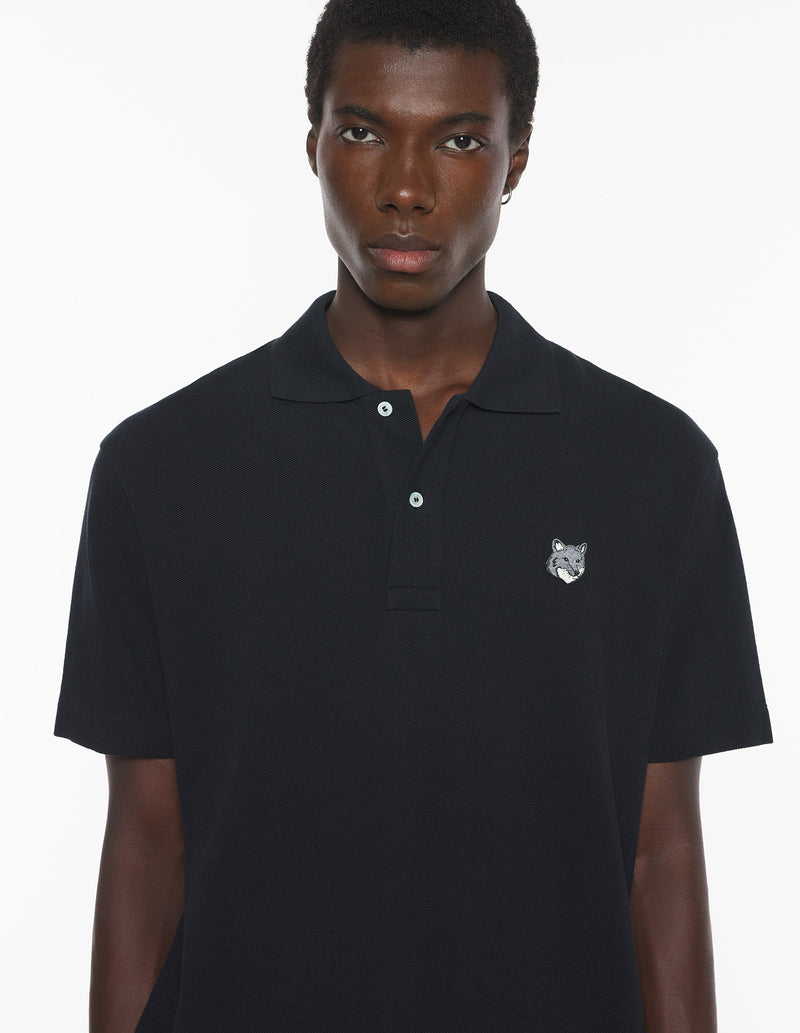 M Black Fox Head Comfort Polo