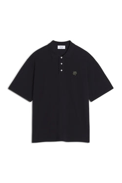 M Black Fox Head Oversize Polo