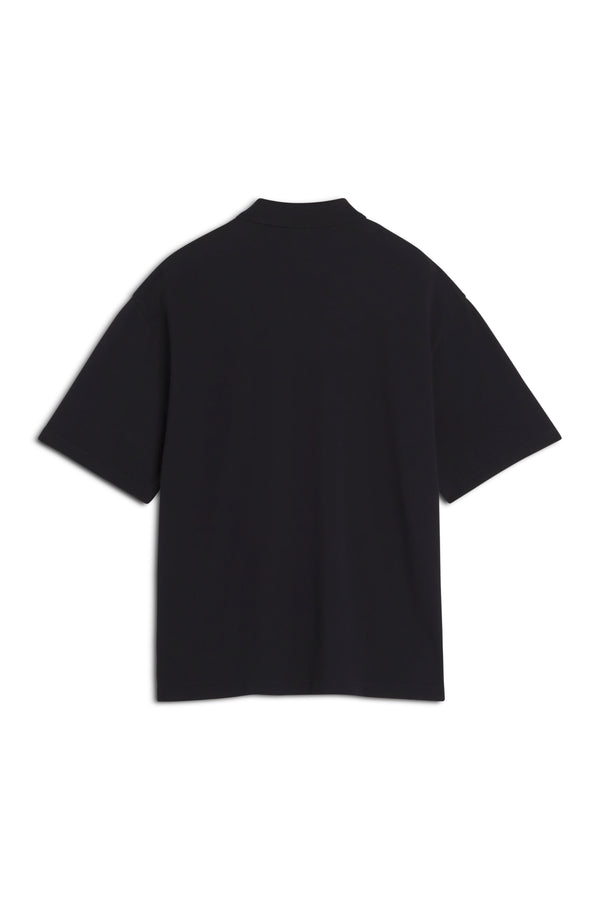 M Black Fox Head Oversize Polo