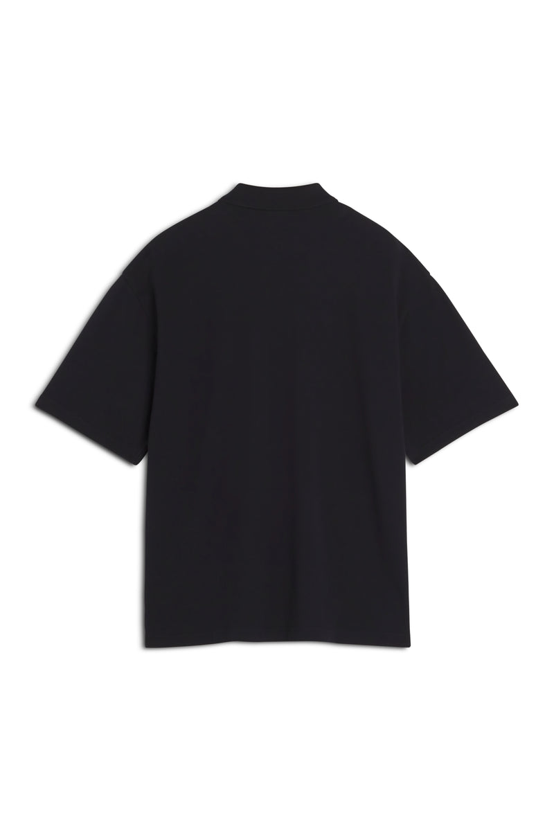 M Black Fox Head Oversize Polo