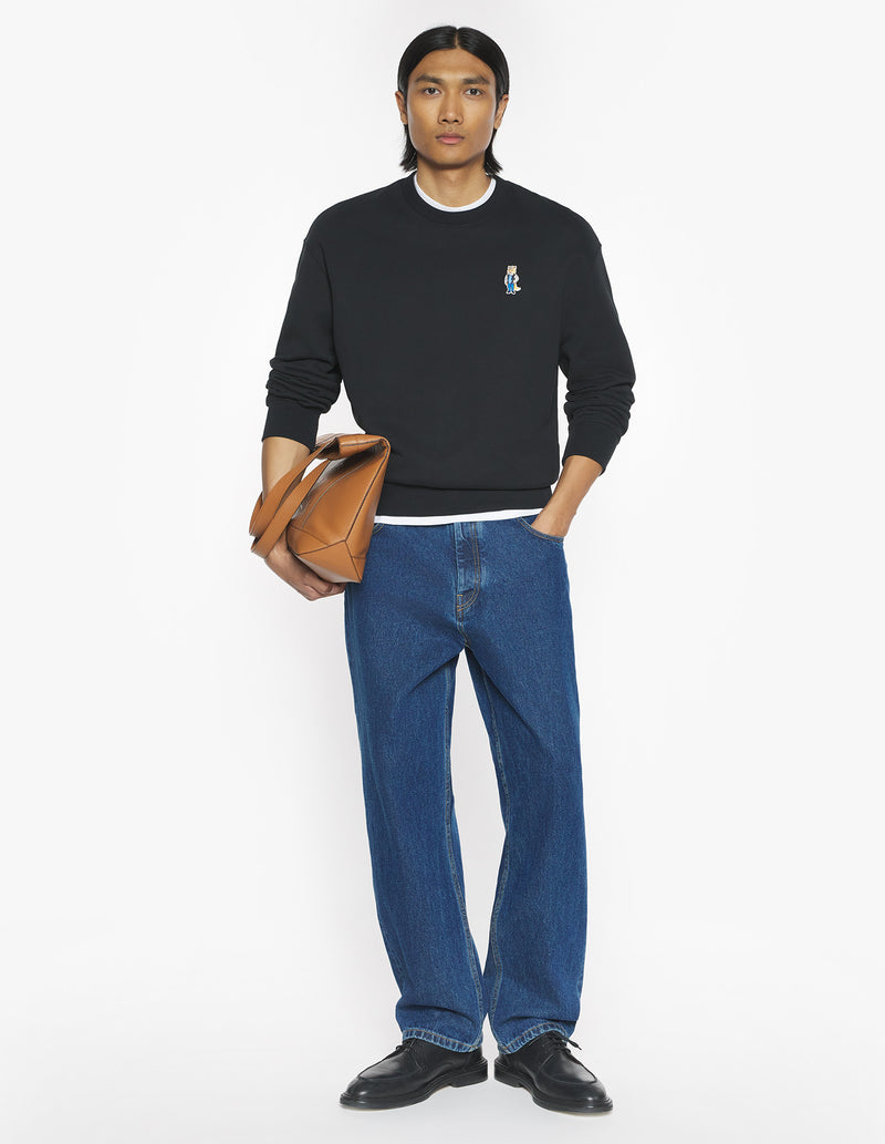 M Black Dressed Fox Comfort Sweatshirt