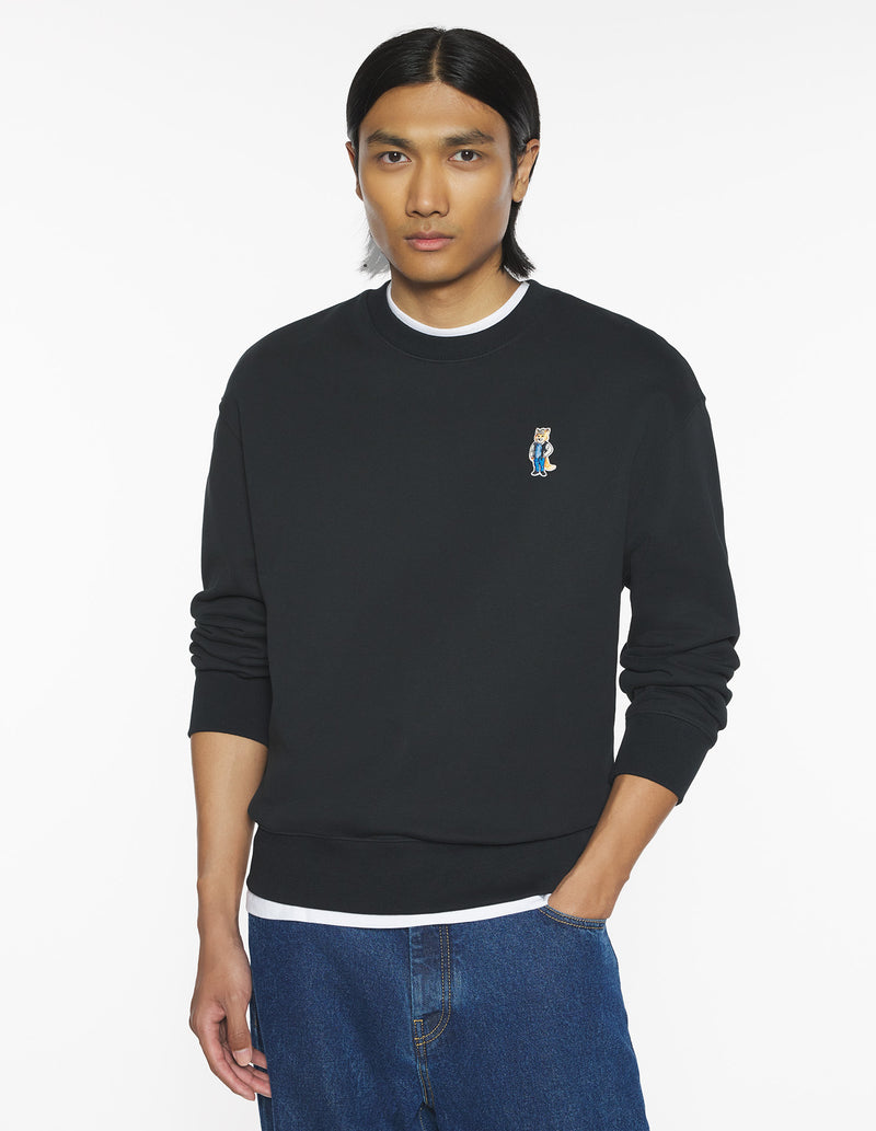 M Black Dressed Fox Comfort Sweatshirt